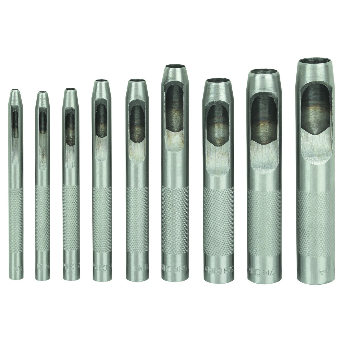 Hollow Punch Set 9 Pc